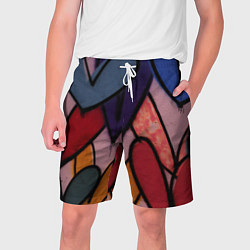 Шорты на шнурке мужские Граффити сердца, цвет: 3D-принт