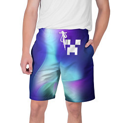 Шорты на шнурке мужские Minecraft northern cold, цвет: 3D-принт