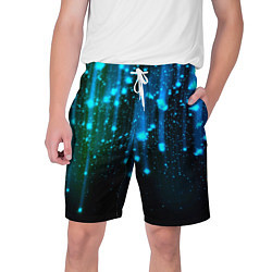 Шорты на шнурке мужские Space - starfall, цвет: 3D-принт