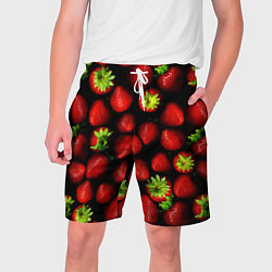 Мужские шорты Клубничка - ягоды