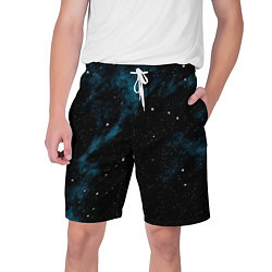 Шорты на шнурке мужские Мрачная галактика, цвет: 3D-принт