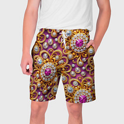 Мужские шорты Ювелирный паттерн