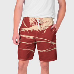 Шорты на шнурке мужские Песочные горы-абстракция, цвет: 3D-принт