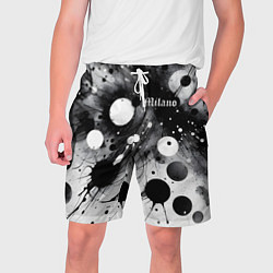 Шорты на шнурке мужские Abstract fantasy pattern - Milano, цвет: 3D-принт