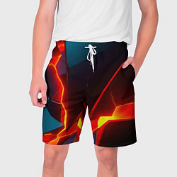Шорты на шнурке мужские Rift, цвет: 3D-принт