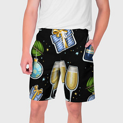 Мужские шорты Новогодний вайб