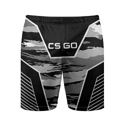 Мужские спортивные шорты CS:GO Grey Camo