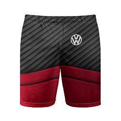 Мужские спортивные шорты Volkswagen: Red Carbon
