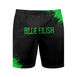 Шорты спортивные мужские Billie Eilish, цвет: 3D-принт