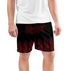 Шорты спортивные мужские Slipknot 5, цвет: 3D-принт — фото 2