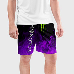 Шорты спортивные мужские MONSTER ENERGY, цвет: 3D-принт — фото 2