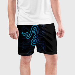 Шорты спортивные мужские RAZER, цвет: 3D-принт — фото 2