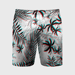 Мужские спортивные шорты ПАЛЬМЫ TROPICAL GLITCH