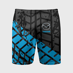 Шорты спортивные мужские MAZDA, цвет: 3D-принт
