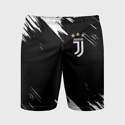 Шорты спортивные мужские JUVENTUS, цвет: 3D-принт