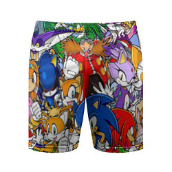 Мужские спортивные шорты Sonic