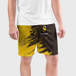 Шорты спортивные мужские AMONG US АМОНГ АС, цвет: 3D-принт — фото 2