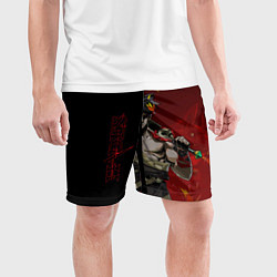 Шорты спортивные мужские Hades, цвет: 3D-принт — фото 2