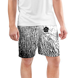 Шорты спортивные мужские Черный клевер, цвет: 3D-принт — фото 2