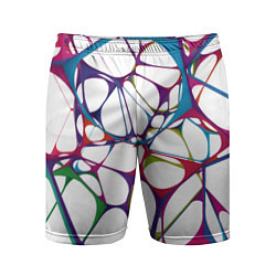 Шорты спортивные мужские Нейроны, цвет: 3D-принт