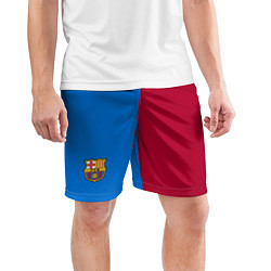 Шорты спортивные мужские Барселона 20212022, цвет: 3D-принт — фото 2