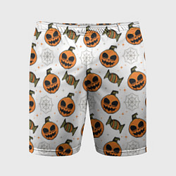 Шорты спортивные мужские Patern Halloween 26, цвет: 3D-принт