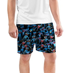 Шорты спортивные мужские Толпа Хагги Вагги, цвет: 3D-принт — фото 2