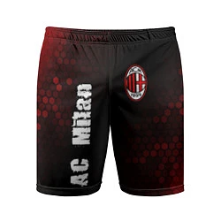 Шорты спортивные мужские AC MILAN AC Milan Графика, цвет: 3D-принт