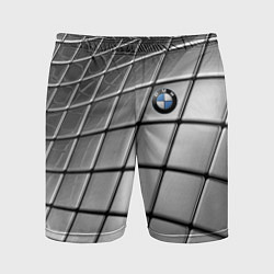 Шорты спортивные мужские BMW pattern 2022, цвет: 3D-принт