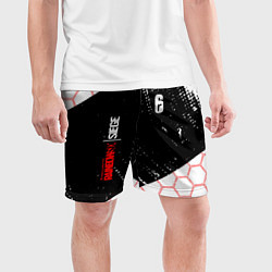 Шорты спортивные мужские RAINBOW SIX SIEGE 6 соты, цвет: 3D-принт — фото 2