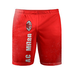 Шорты спортивные мужские AC MILAN AC Milan Графика, цвет: 3D-принт