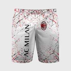 Шорты спортивные мужские Ac milan logo, цвет: 3D-принт