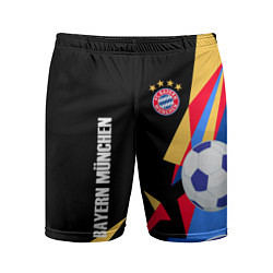 Мужские спортивные шорты Bayern munchen Sport - цветные геометрии