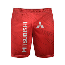 Мужские спортивные шорты Mitsubishi sport - абстракция