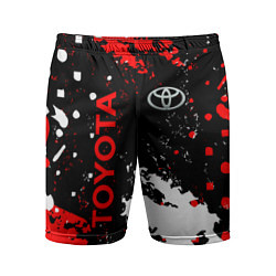 Мужские спортивные шорты Toyota - краска