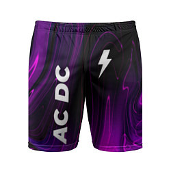 Мужские спортивные шорты AC DC violet plasma