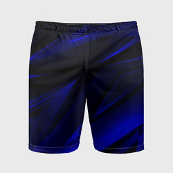 Мужские спортивные шорты Geometry blue stripes
