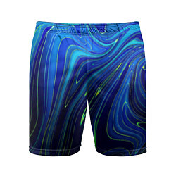 Шорты спортивные мужские Blurred colors, цвет: 3D-принт