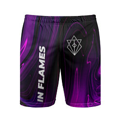 Мужские спортивные шорты In Flames violet plasma