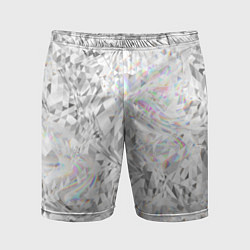 Шорты спортивные мужские Бриллиант в воде, цвет: 3D-принт
