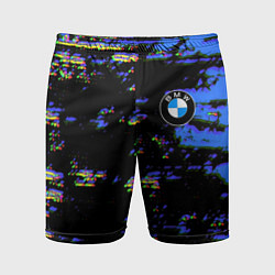 Мужские спортивные шорты BMW краски абстракция