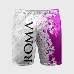 Шорты спортивные мужские Roma pro football по-вертикали, цвет: 3D-принт