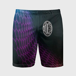 Мужские спортивные шорты AC Milan футбольная сетка