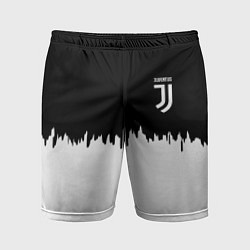 Мужские спортивные шорты Juventus белый огонь текстура