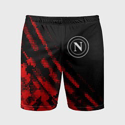 Шорты спортивные мужские Napoli sport grunge, цвет: 3D-принт