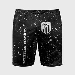 Мужские спортивные шорты Atletico Madrid sport на темном фоне вертикально