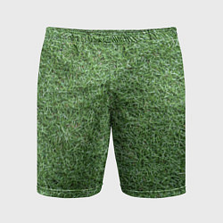 Мужские спортивные шорты Зеленая травка