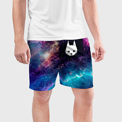 Шорты спортивные мужские Stray space game, цвет: 3D-принт — фото 2