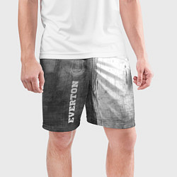 Шорты спортивные мужские Everton - grey gradient по-вертикали, цвет: 3D-принт — фото 2