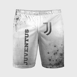 Мужские спортивные шорты Juventus - white gradient вертикально